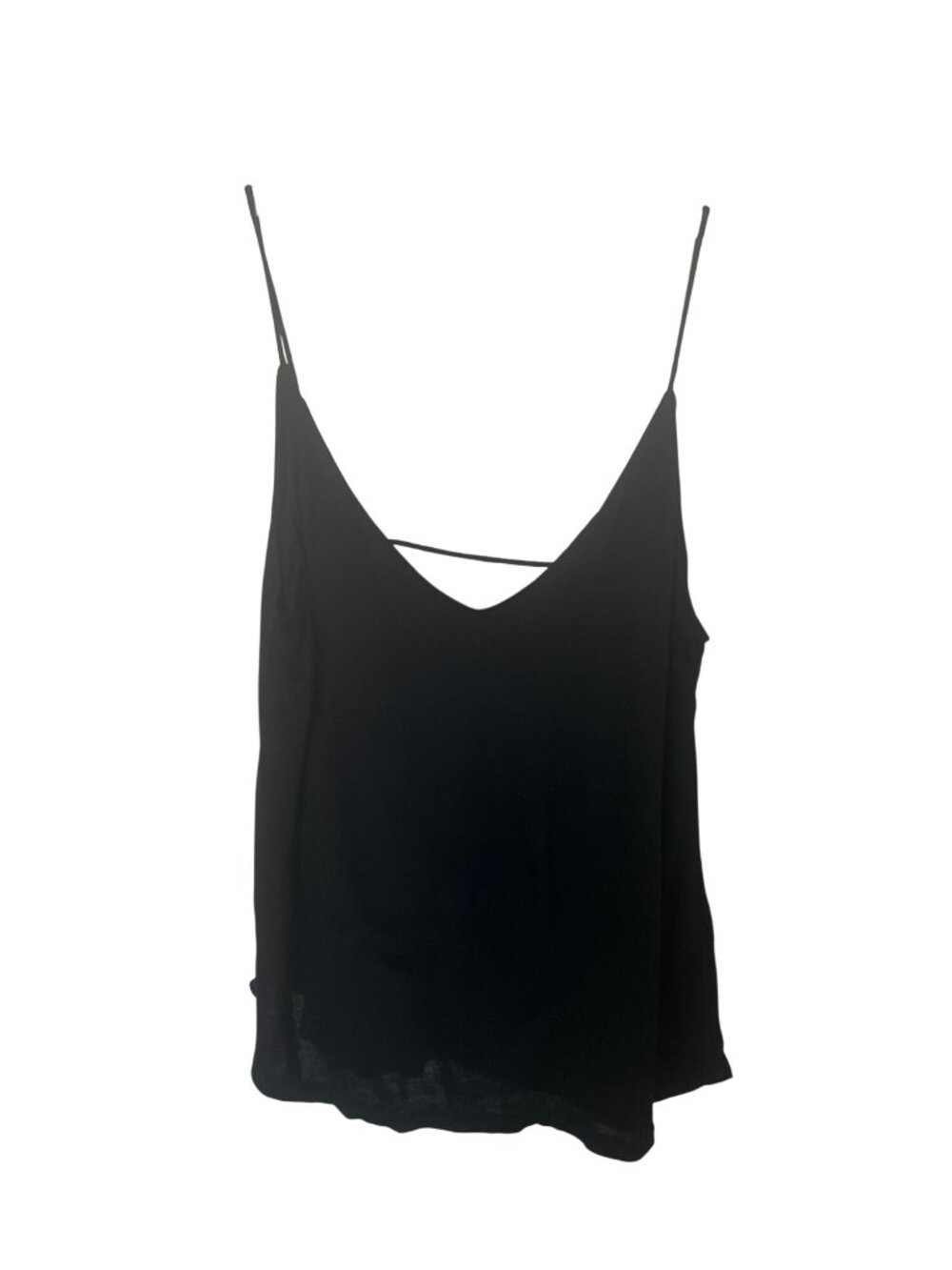 H&M Basic Black Strappy Camisole Top